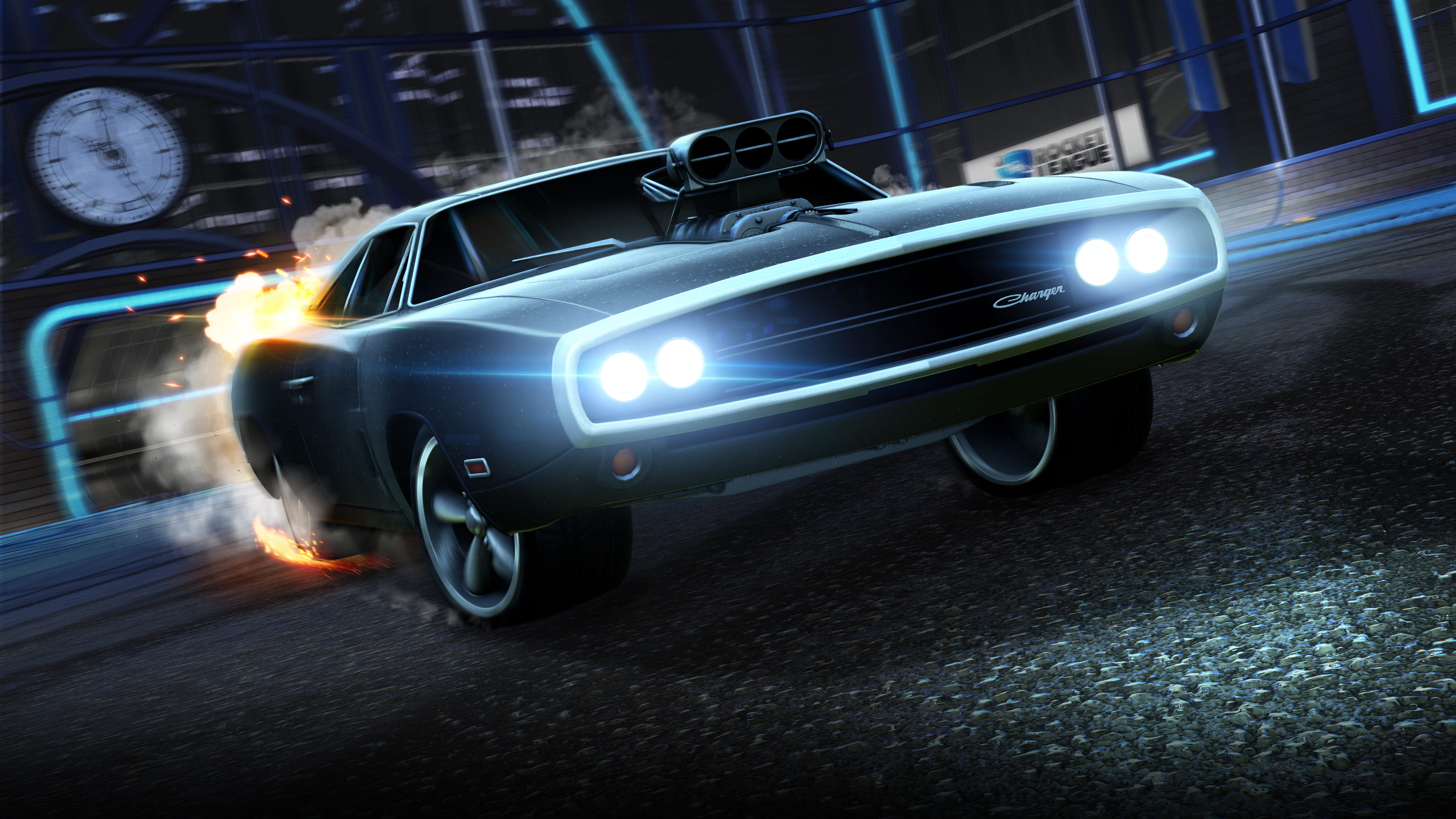 Dodge Charger in Rocket League 4K760816392